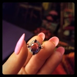 Galaxy silver ring size 7 never worn